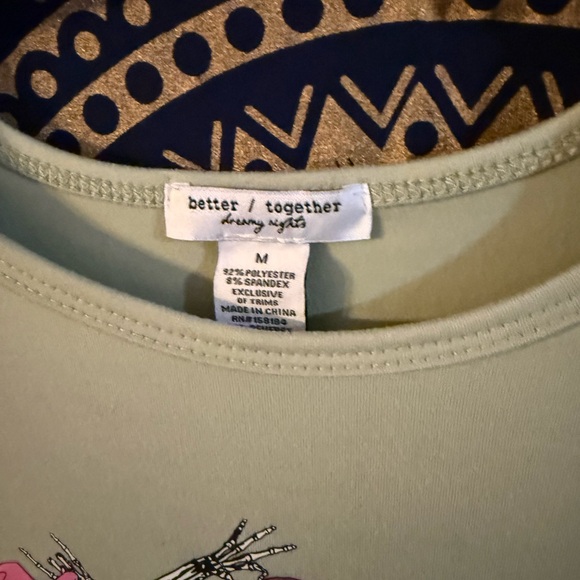 Better Together Pink Skeleton Graphic Tee and Plaid Skirt Set - Picture 6 of 6